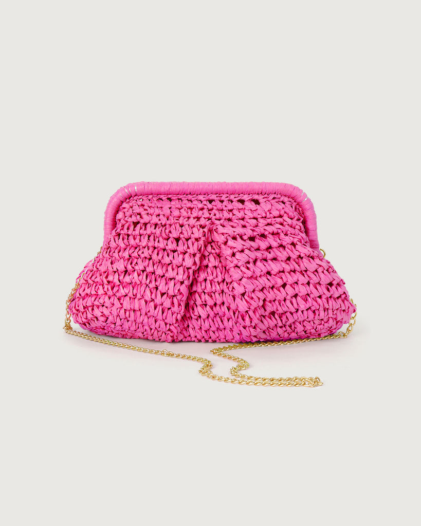 The Straw Clutch Bag Bags - RIHOAS