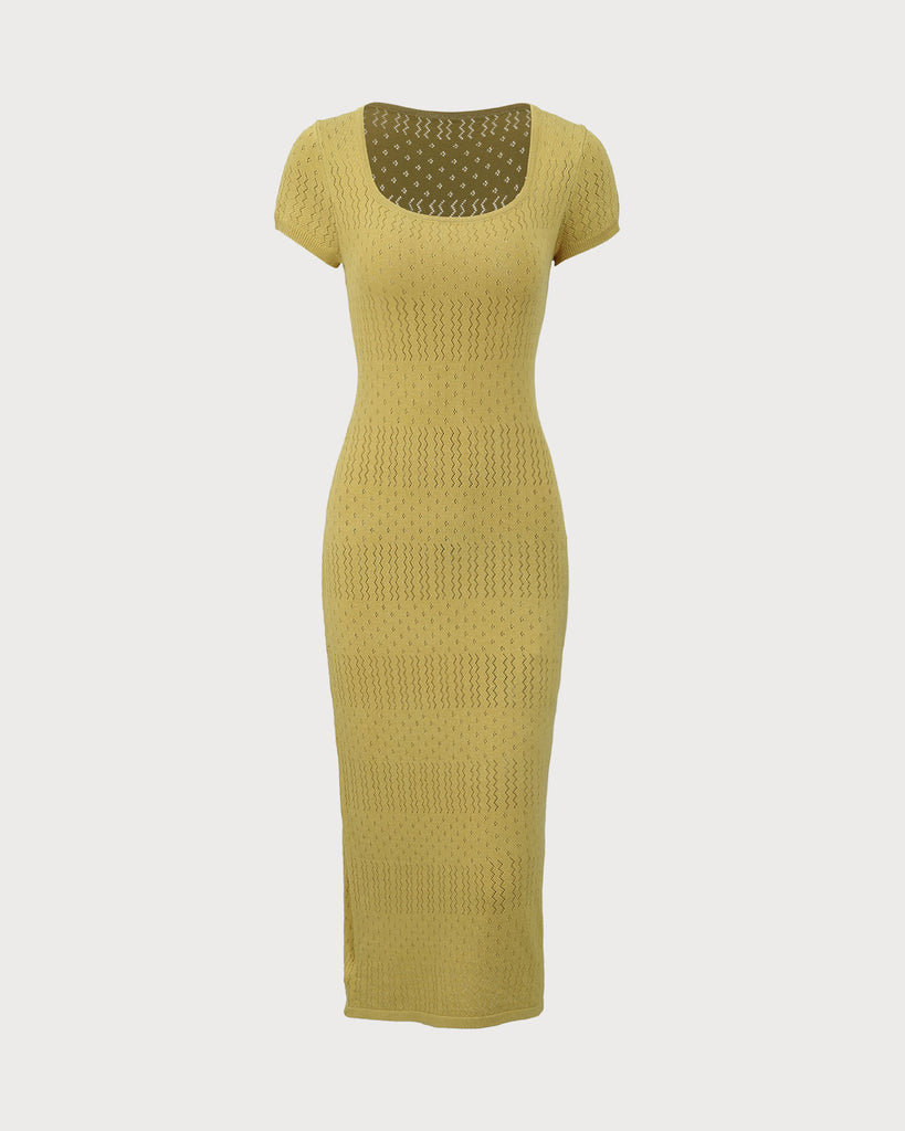 Women Knitted Viscose Dresses Dresses - RIHOAS