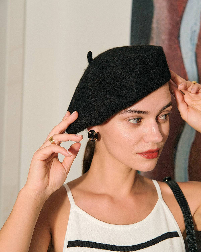 The Solid Retro Versatile Beret - RIHOAS