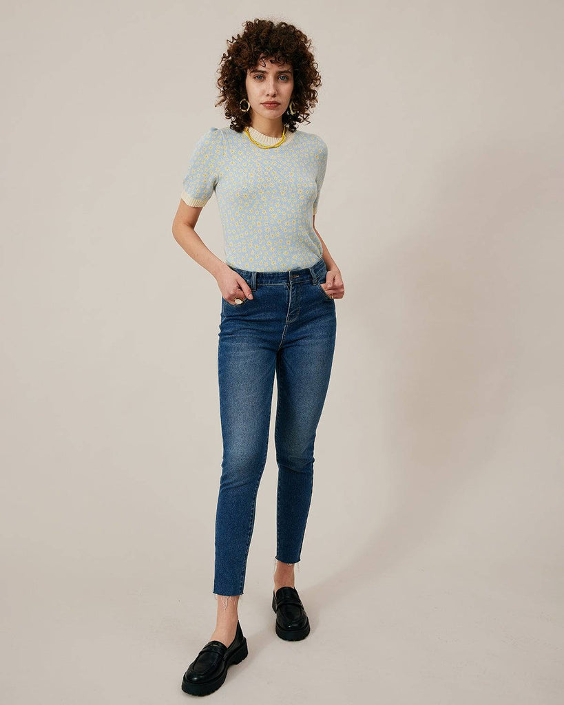 The Premium-fabric High-rise Skinny Jeans - RIHOAS