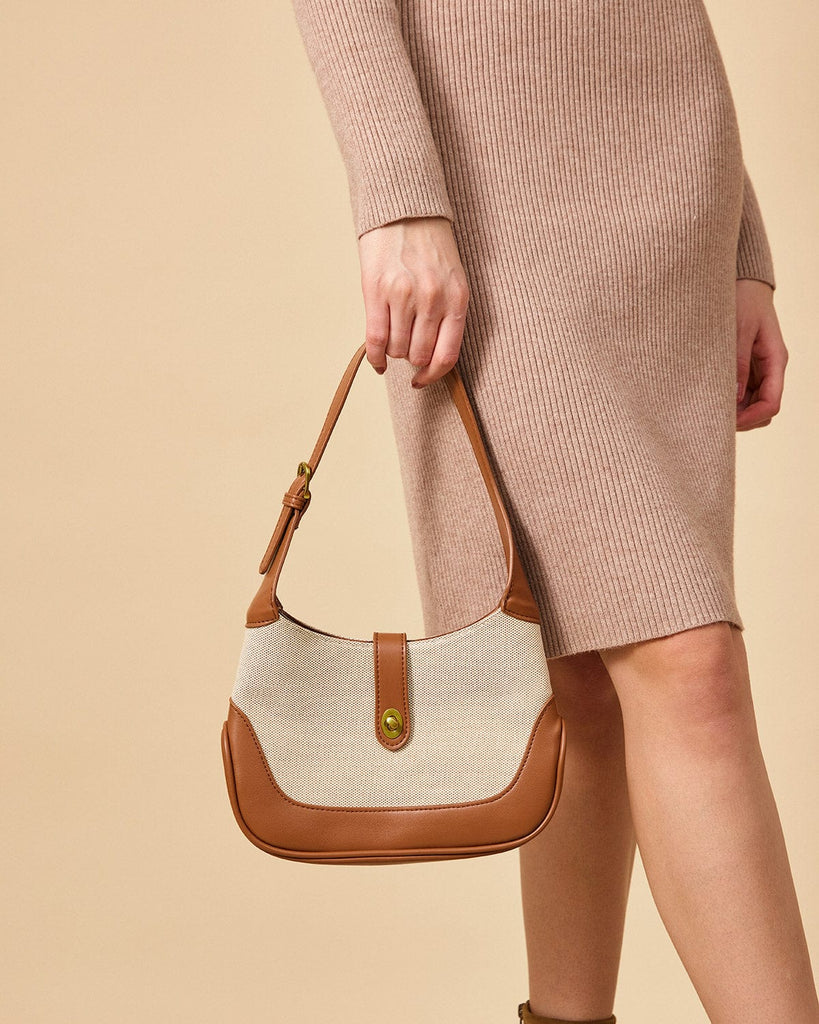 The Two Tone Shoulder Bag Bags - RIHOAS